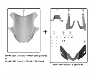 Large Clear Windshield