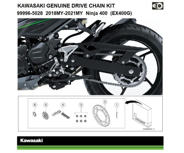 Genuine chain and sprocket kits - Image 5