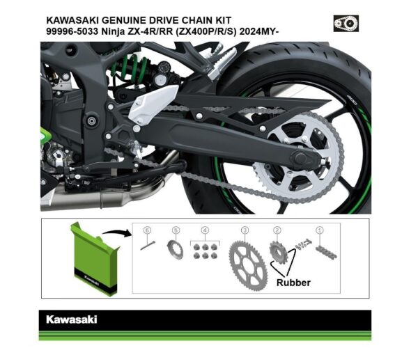 Genuine chain and sprocket kits - Image 4
