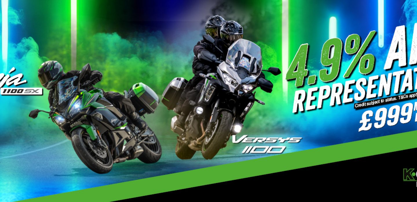 Kawasaki K-Options Low-Rate Finance Now Available on Versys 1100 & Ninja 1100SX